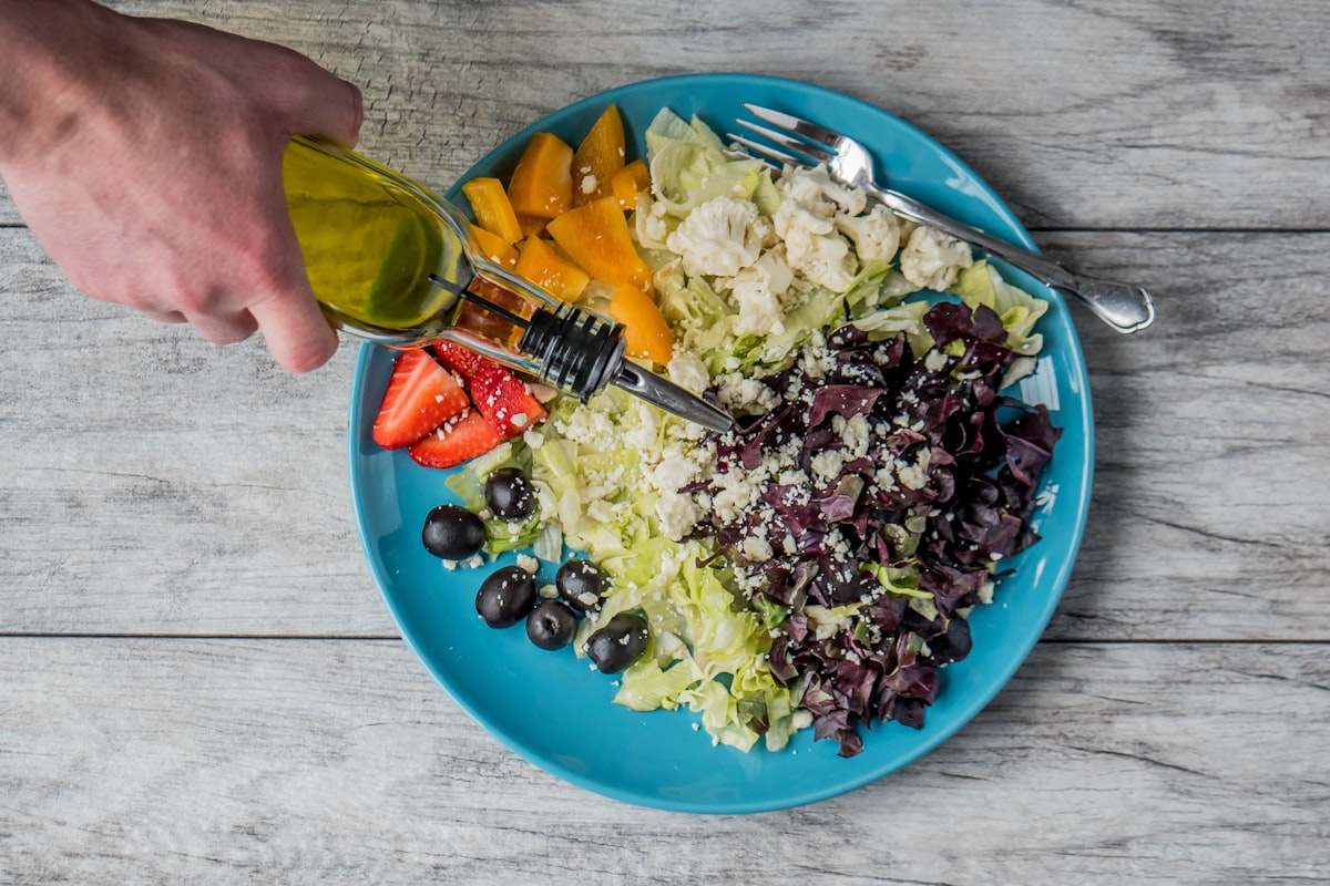 Verdure a foglia verde e antiossidanti
